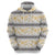 Samoa White Sunday Zip Hoodie Samoan Tapa Yellow Hibiscus - Polynesian Pride