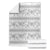 Samoa White Sunday Blanket Samoan Tapa White Hibiscus - Polynesian Pride