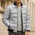 Samoa White Sunday Bomber Puffer Jacket Samoan Tapa White Hibiscus - Polynesian Pride