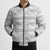 Samoa White Sunday Bomber Puffer Jacket Samoan Tapa White Hibiscus - Polynesian Pride