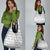 Samoa White Sunday Grocery Bag Samoan Tapa White Hibiscus - Polynesian Pride