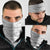 Samoa White Sunday Neck Gaiter Samoan Tapa White Hibiscus - Polynesian Pride