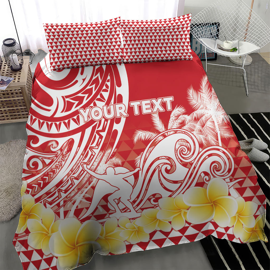 Personalised Tahiti Surfing Bedding Set Polynesian Style LT05 - Polynesian Pride