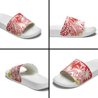 Personalised Tahiti Surfing Slide Sandals Polynesian Style LT05 - Polynesian Pride