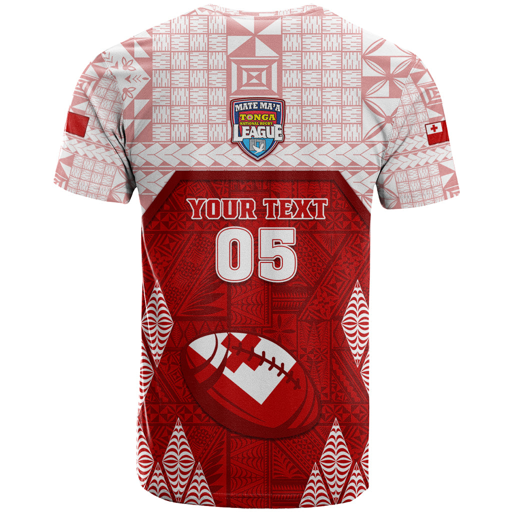 Custom Tonga Rugby T Shirt 2023 Pacific Championships Kupesi Ngatu Mate Maa LT05 - Polynesian Pride