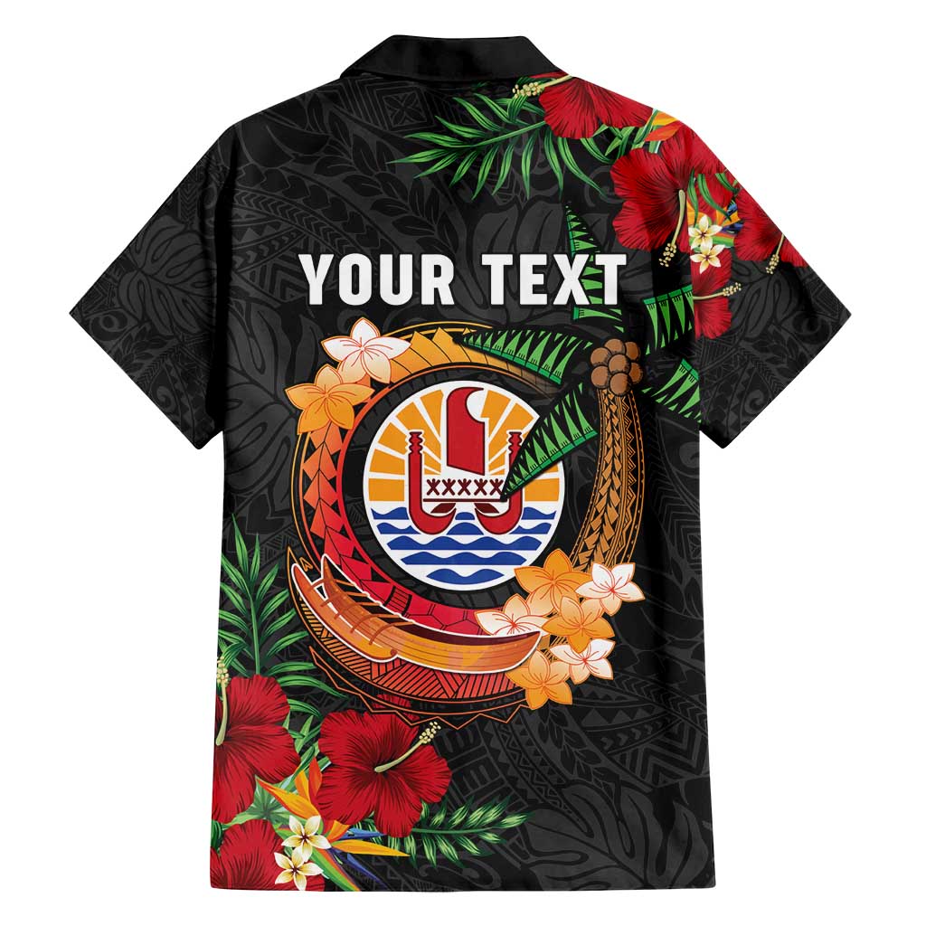 Personalised French Polynesia Outrigger Canoe Race Family Matching Summer Maxi Dress and Hawaiian Shirt Tropical Vibe LT05 - Polynesian Pride
