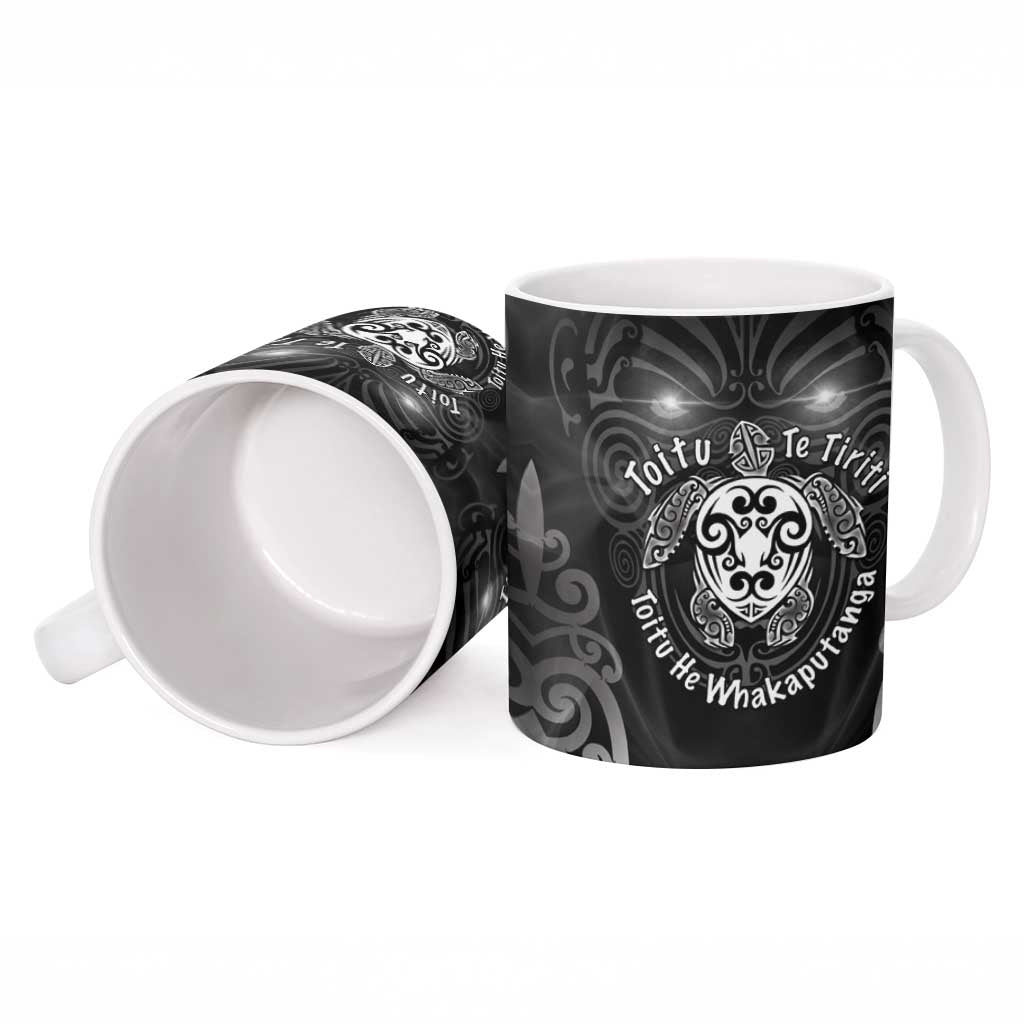 Aotearoa Toitu Te Tiriti Ceramic Mug Ka Mua Ka Muri