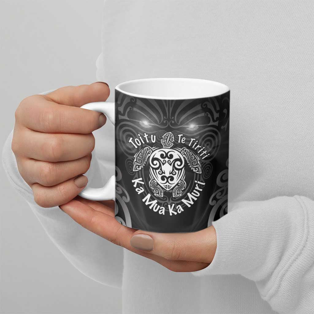 Aotearoa Toitu Te Tiriti Ceramic Mug Ka Mua Ka Muri