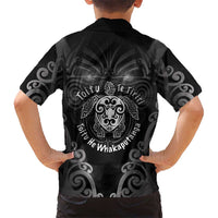 Aotearoa Toitu Te Tiriti Family Matching Tank Maxi Dress and Hawaiian Shirt Ka Mua Ka Muri LT05 - Polynesian Pride