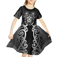 Aotearoa Toitu Te Tiriti Kid Short Sleeve Dress Ka Mua Ka Muri