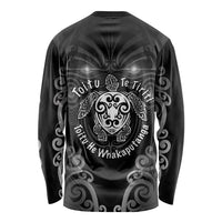 Aotearoa Toitu Te Tiriti Long Sleeve Shirt Ka Mua Ka Muri