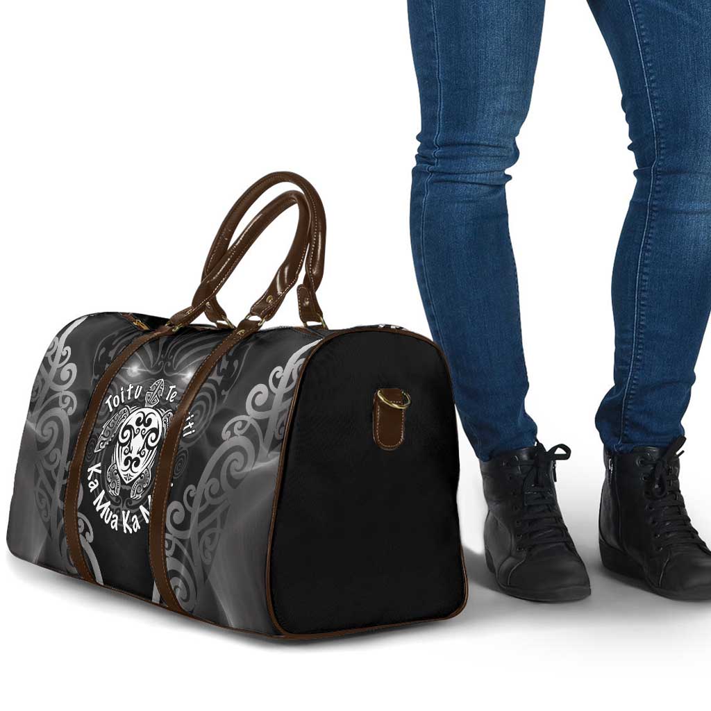 Aotearoa Toitu Te Tiriti Travel Bag Ka Mua Ka Muri