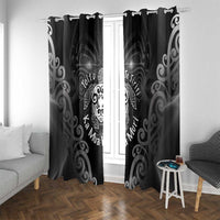 Aotearoa Toitu Te Tiriti Window Curtain Ka Mua Ka Muri