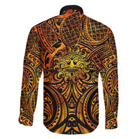 New Zealand Tamanuitera The Sun Family Matching Short Sleeve Bodycon Dress and Hawaiian Shirt Maori Pattern LT05 - Polynesian Pride