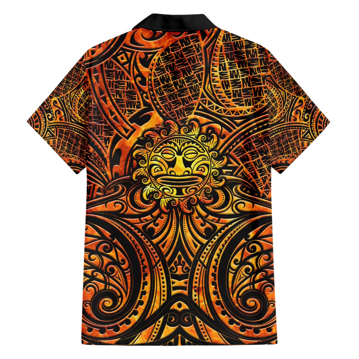 New Zealand Tamanuitera The Sun Hawaiian Shirt Maori Pattern