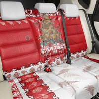 New Zealand Christmas In July Back Car Seat Cover Maori Kiwi Xmas Tree - Red LT05