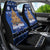 New Zealand July Christmas Car Seat Cover Maori Kiwi Xmas Tree - Blue