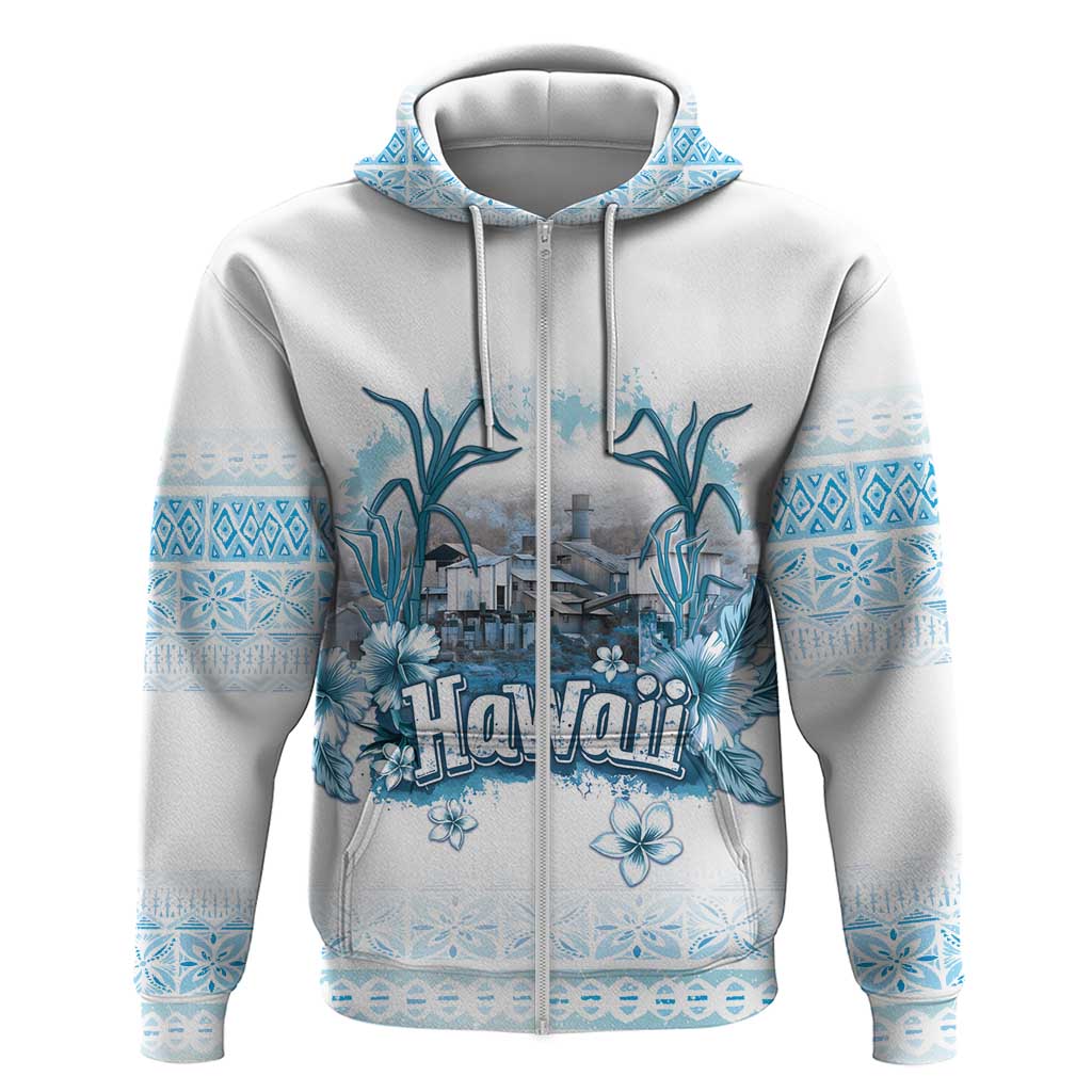 Hawaii Sugar Plantation Hoodie With Hawaiian Tapa Pattern