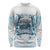 Hawaii Sugar Plantation Long Sleeve Shirt With Hawaiian Tapa Pattern