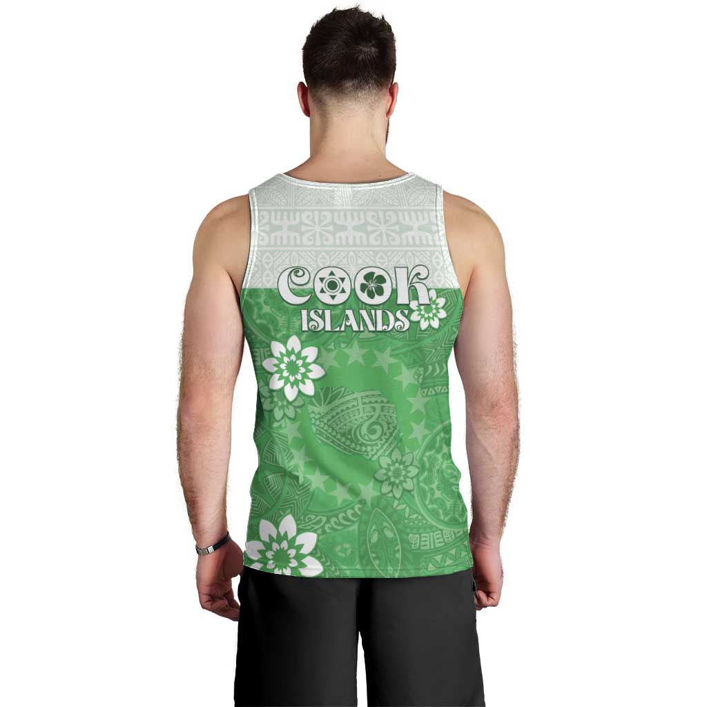 Cook Islands Maori Language Week Men Tank Top Pacific Tapa Pattern