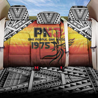 Papua New Guinea 49th Independence Day Back Car Seat Cover One People One Nation One PNG