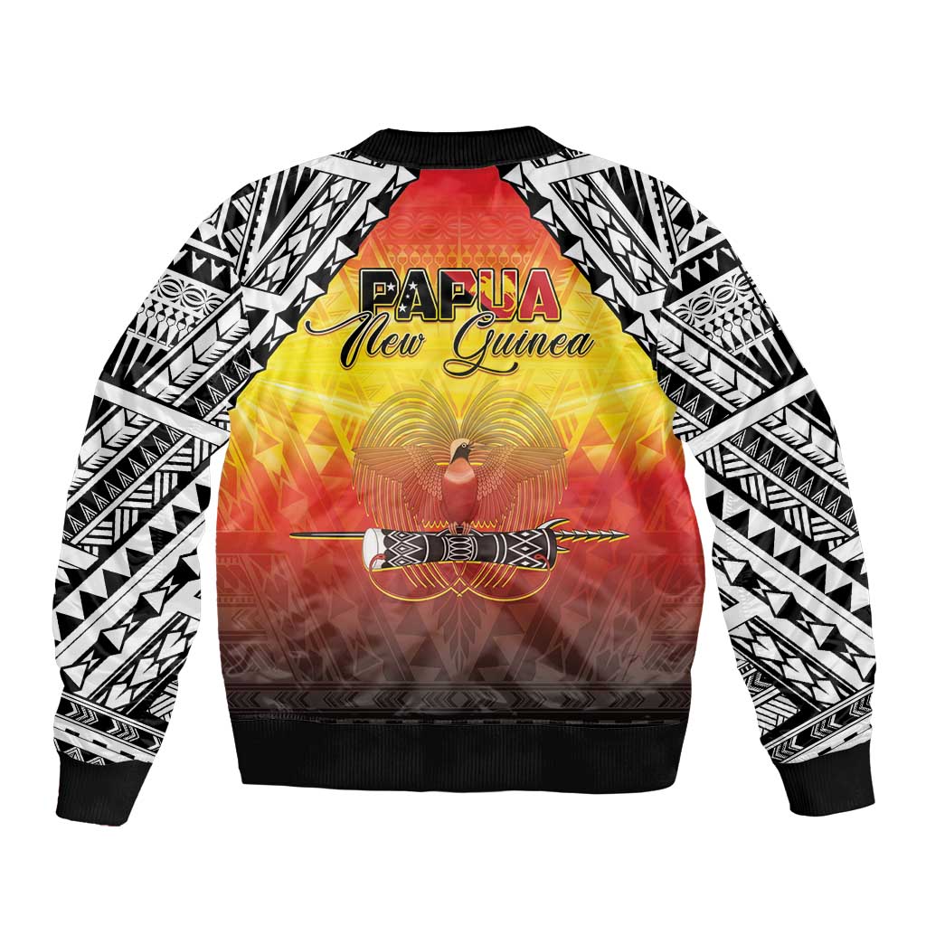 Papua New Guinea 49th Independence Day Bomber Jacket One People One Nation One PNG