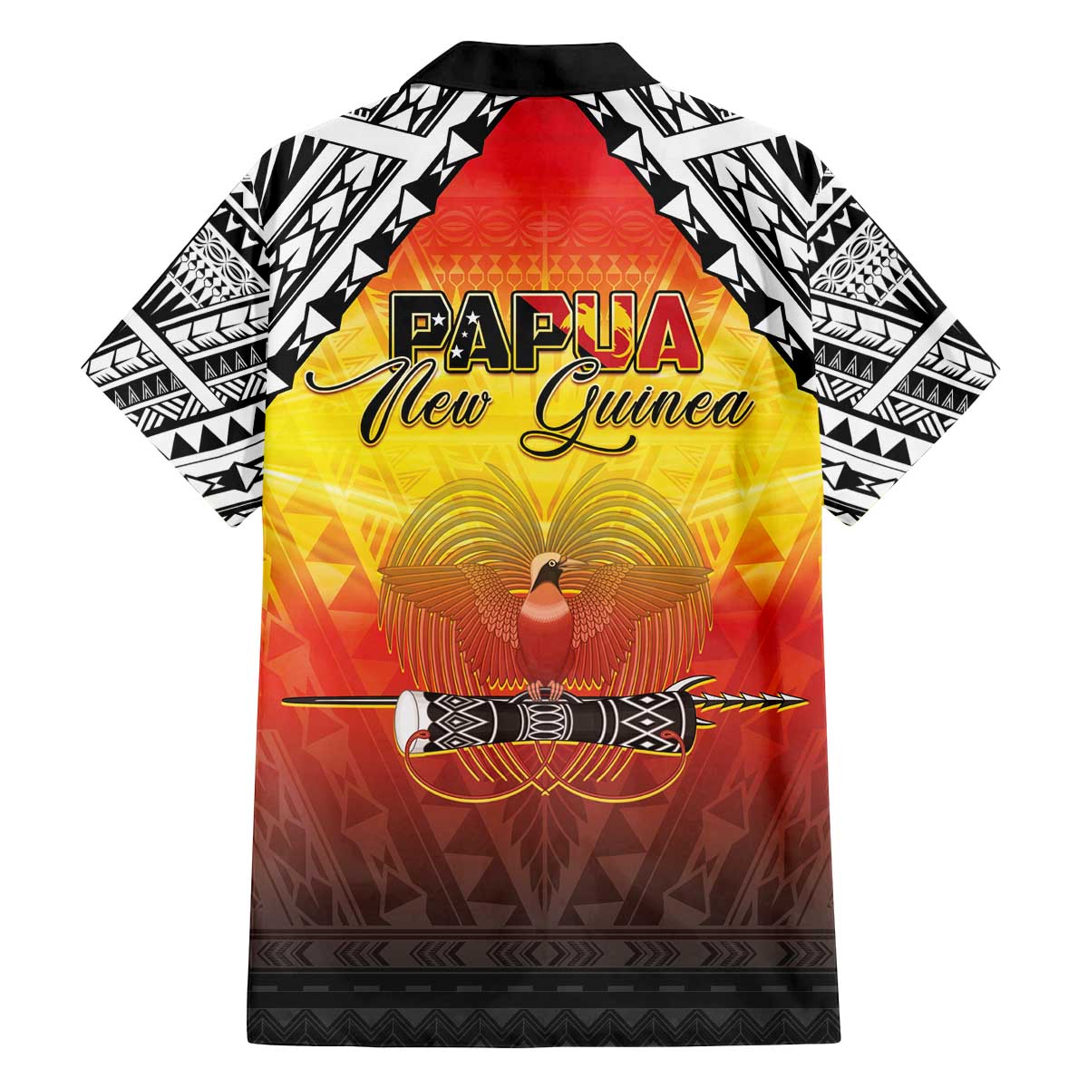 Papua New Guinea 50th Independence Day Family Matching Puletasi and Hawaiian Shirt One People One Nation One PNG LT05 - Polynesian Pride