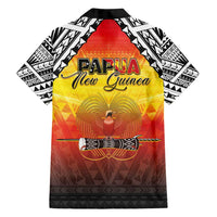 Papua New Guinea 50th Independence Day Family Matching Tank Maxi Dress and Hawaiian Shirt One People One Nation One PNG LT05 - Polynesian Pride