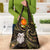 New Zealand Aotearoa Grocery Bag Maori Wheku Paua Shell Glitter Gold