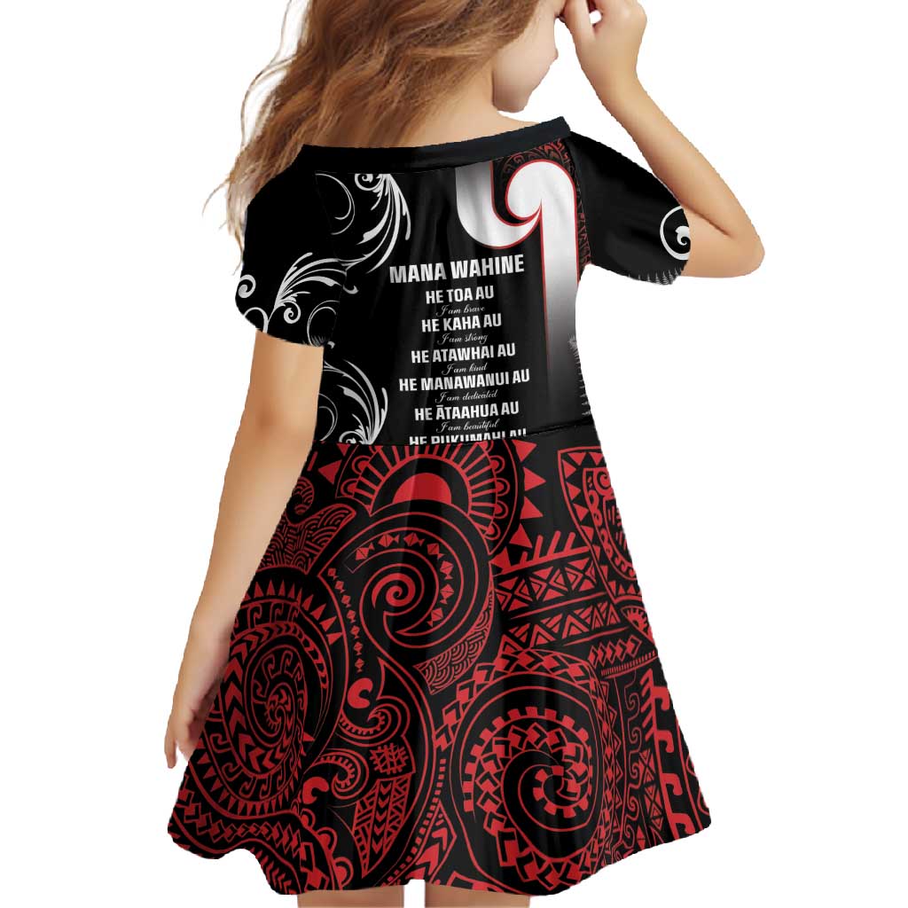 New Zealand Aotearoa Mana Wahine Family Matching Off Shoulder Maxi Dress and Hawaiian Shirt LT05 - Polynesian Pride