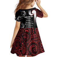 New Zealand Aotearoa Mana Wahine Family Matching Puletasi and Hawaiian Shirt LT05 - Polynesian Pride