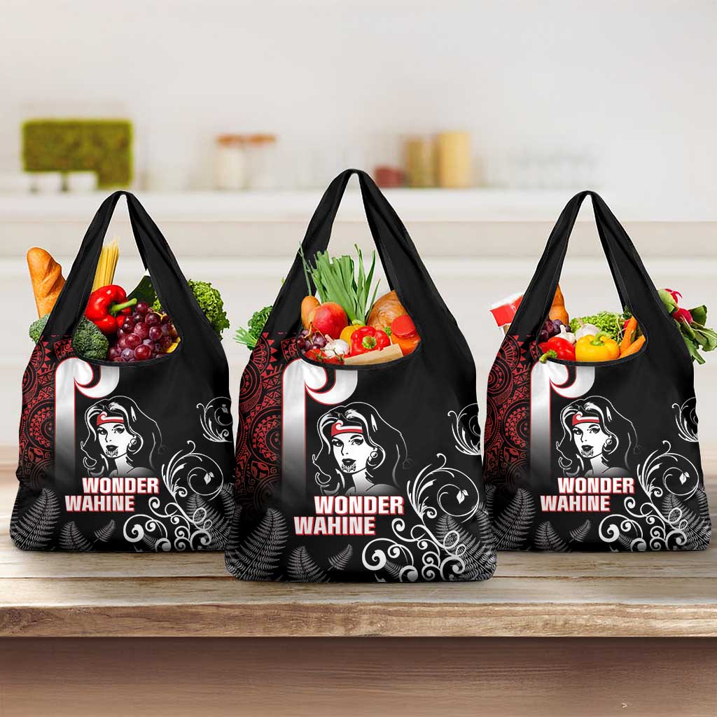 New Zealand Aotearoa Mana Wahine Grocery Bag
