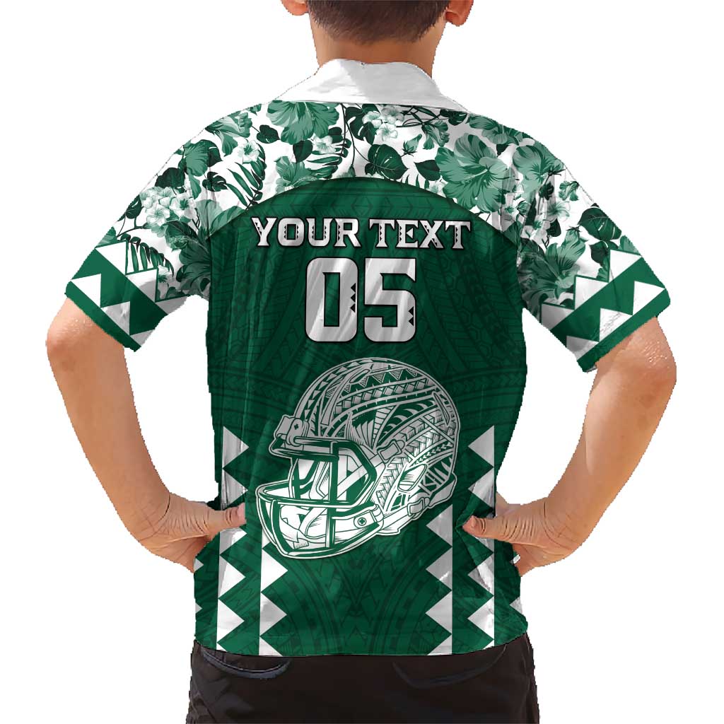 Custom Hawaii Football Hawaiian Shirt Rainbow Warriors Tropical Vibes LT05 - Polynesian Pride