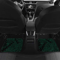 Hawaii Ikaika Warrior Football Car Mats Polynesian Tribal Tattoo - Polynesian Pride