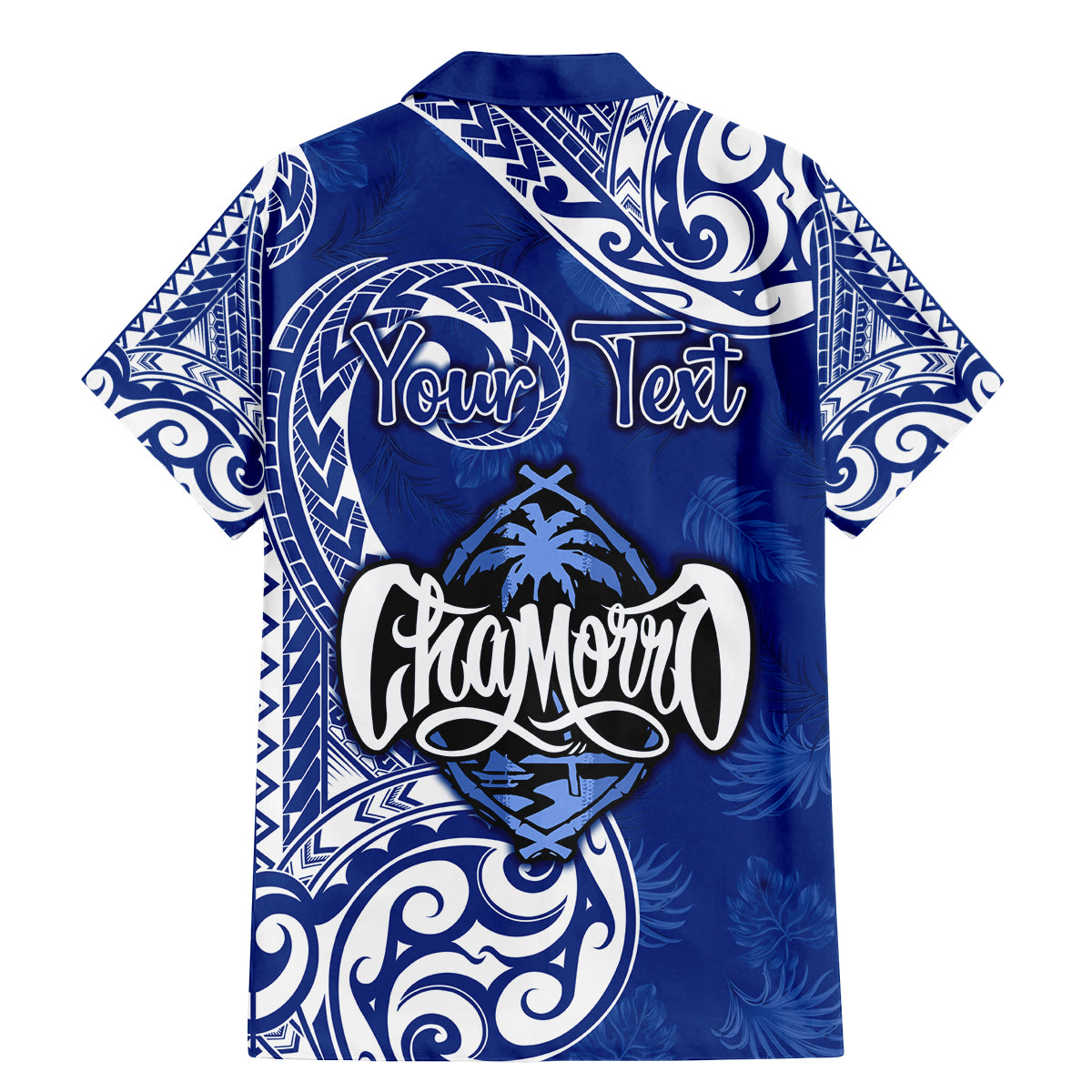 Personalised Hafa Adai Guam History and Chamorro Heritage Day Family Matching Mermaid Dress and Hawaiian Shirt Blue Latte Stone LT05 - Polynesian Pride
