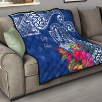 Hafa Adai Guam History and Chamorro Heritage Day Quilt Blue Latte Stone LT05 - Polynesian Pride