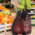 New Zealand Aotearoa Grocery Bag Maori Harakeke Weaving Pattern Red