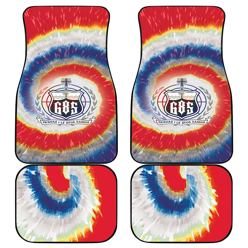 Samoa Car Mats Tie Dye Unique Style