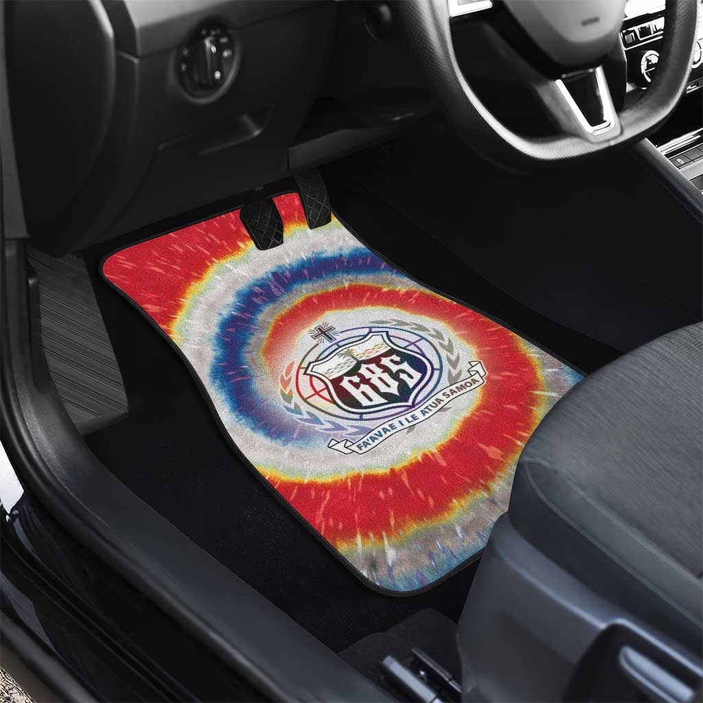 Samoa Car Mats Tie Dye Unique Style