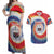 Samoa Couples Matching Off Shoulder Maxi Dress and Hawaiian Shirt Tie Dye Unique Style