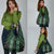 New Zealand Aotearoa Grocery Bag Green Poutama With Taniko Pattern