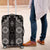 New Zealand Aotearoa Luggage Cover Black Poutama With Taniko Pattern LT05