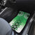 New Zealand Car Mats Poutama Mix Green Taniko Inspired Art LT05