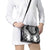 New Zealand Shoulder Handbag Poutama Mix Gray Taniko Inspired Art LT05