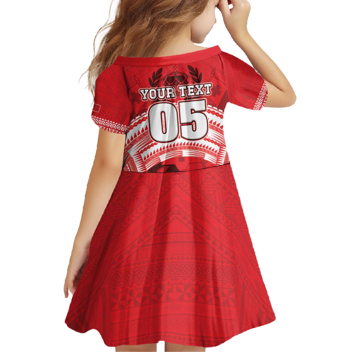 Custom Tonga Rugby Mate Ma'a Family Matching Off The Shoulder Long Sleeve Dress and Hawaiian Shirt Tongan Pride Unique Style LT05 - Polynesian Pride