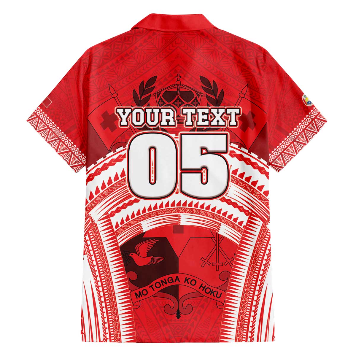 Custom Tonga Rugby Mate Ma'a Family Matching Off The Shoulder Long Sleeve Dress and Hawaiian Shirt Tongan Pride Unique Style LT05 - Polynesian Pride