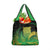 New Zealand Aotearoa Ruru Grocery Bag Maori Fern Art Green