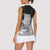 New Zealand Aotearoa Ruru Women Sleeveless Polo Shirt Maori Fern Art Black