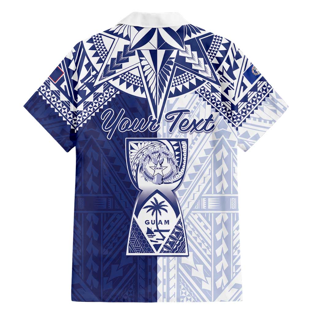 Personalised Northern Mariana Islands And Guam Family Matching Summer Maxi Dress and Hawaiian Shirt Latte Stone With Tribal Pattern LT05 - Polynesian Pride