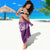 Fibromyalgia Awareness Sarong Polynesian Purple Ribbon